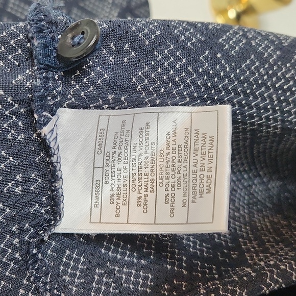 Men's Nike Golf polo shirt fit dry geometric print lightweight breathable XL - Picture 6 of 8